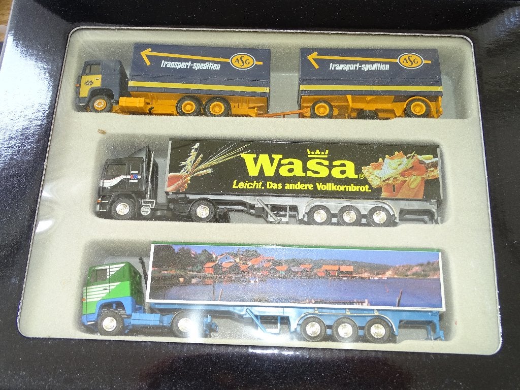 1/87 Albedo Set Skandenivi  Volvo  Scania, Ophalen of Verzenden, Nieuw, Bus of Vrachtwagen, Overige merken