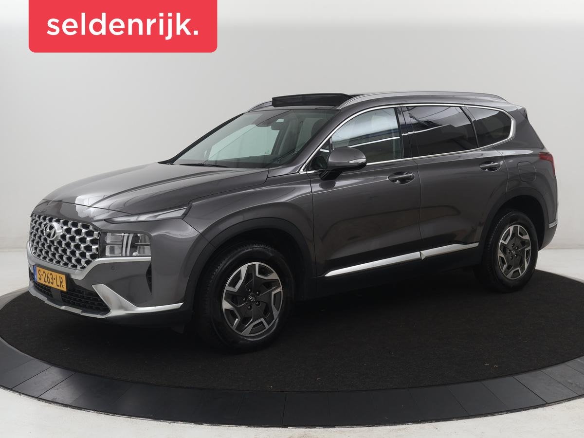 Hyundai Santa Fe 1.6 T-GDI HEV Comfort Smart Sky 7p | Panora, Auto's, Santa Fe, Gebruikt, Euro 6, 4 cilinders