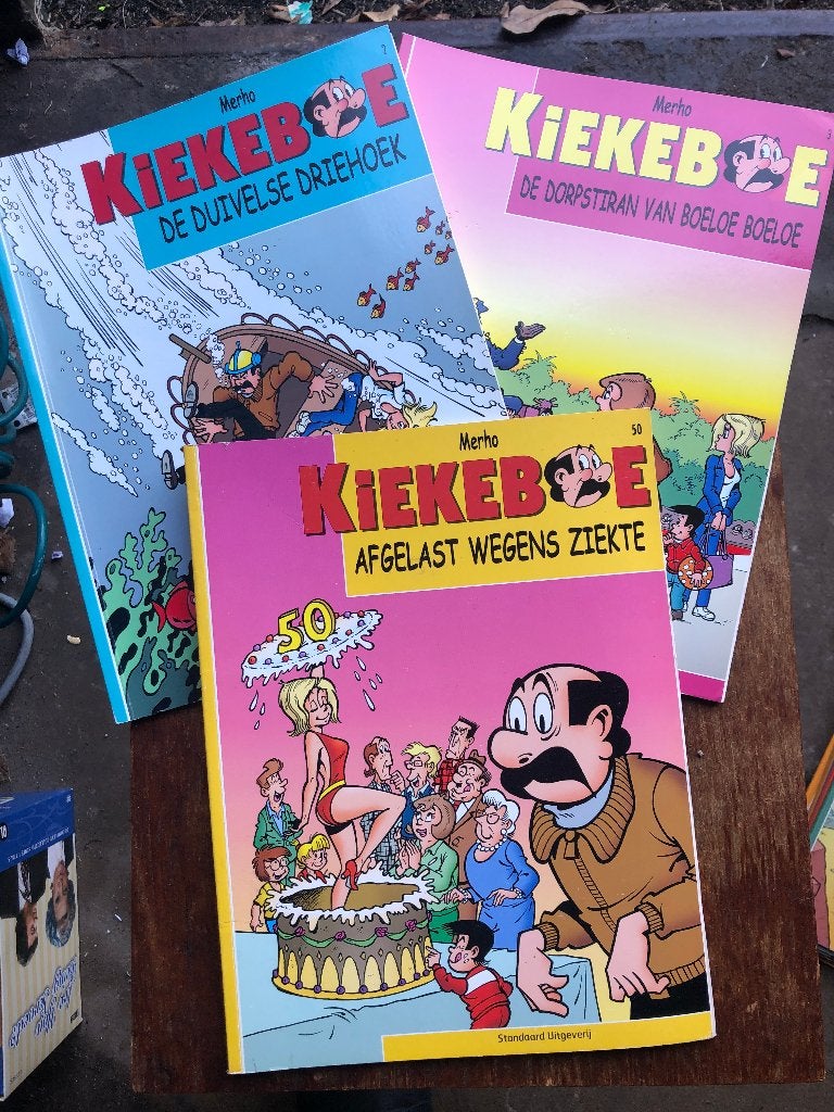 LOSSE VERKOOP ; Kiekeboe (Merho) div.delen , zie omschrijv., Meerdere stripboeken, Ophalen of Verzenden, Zo goed als nieuw, Merho