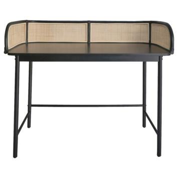 Rotan bureau / make up tafel, Huis en Inrichting, Bureaus, Ophalen, Gebruikt