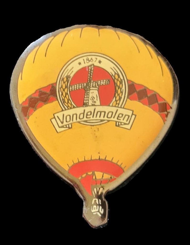 Vondelmolen ballon pin, Verzenden, Nieuw, Speldje of Pin