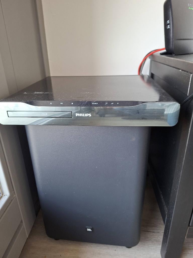 Dvd speler, Ophalen, Philips, Soundbar, Zo goed als nieuw
