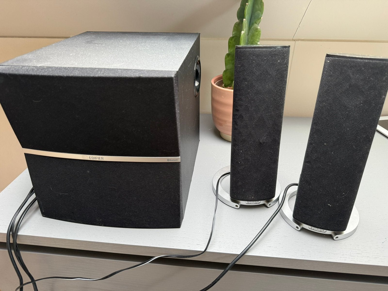 Edifier bluetooh speakers, Soundbar, Zo goed als nieuw, Minder dan 40 watt, Overige spelers