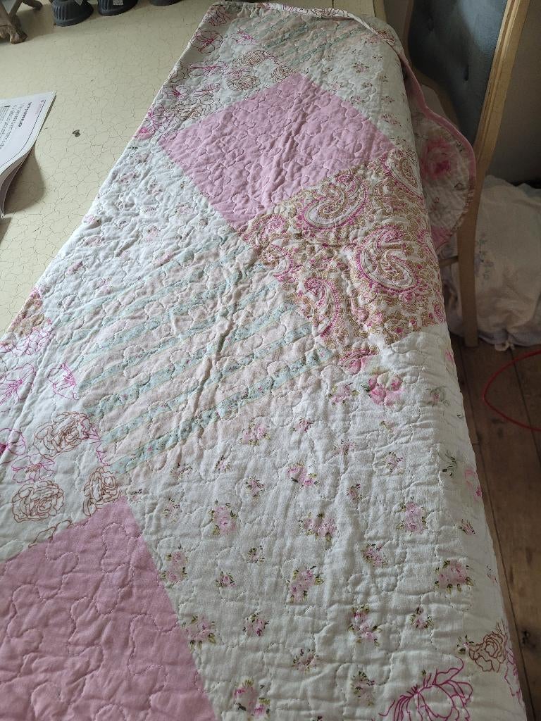 Nieuwe plaid romantisch Clayre & Eef, Heikant 21 Kaatsheuvel, Belle Vieille Brocante, Nieuw, Ophalen of Verzenden