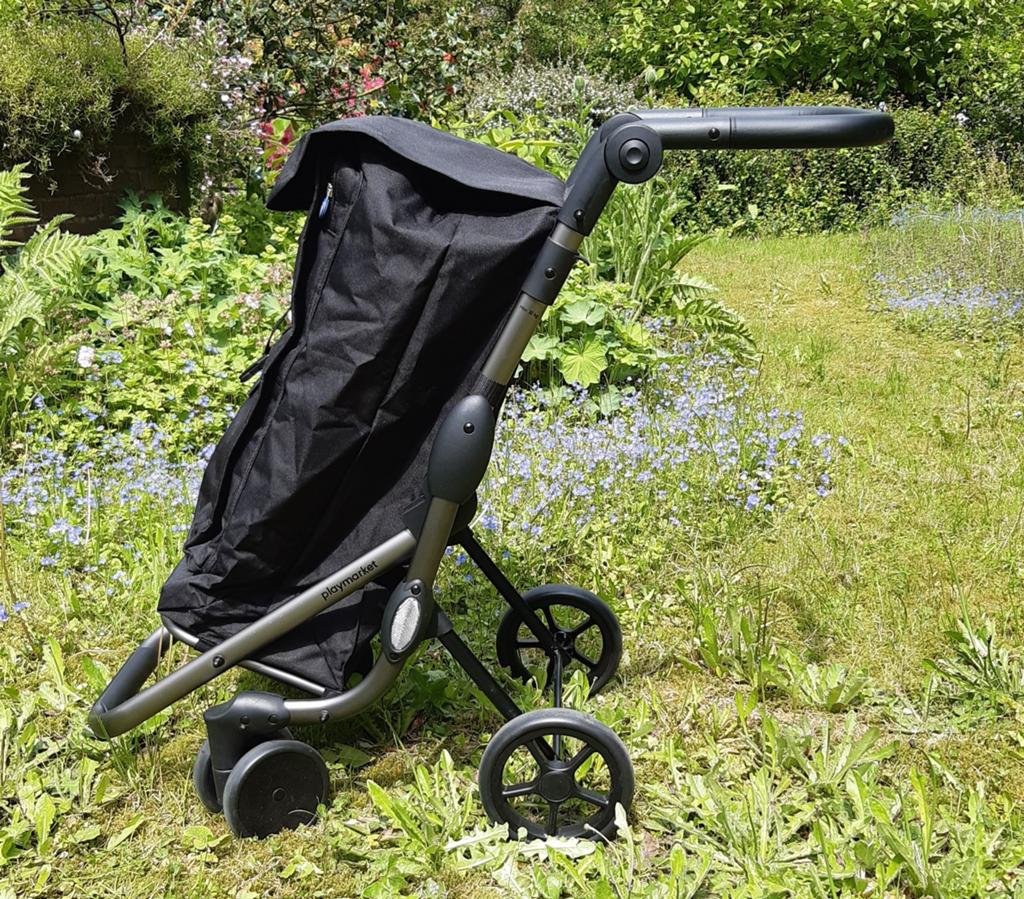 Playmarket boodschappentrolley, zwart, Ophalen, Zo goed als nieuw, Zwart, 30 cm of meer