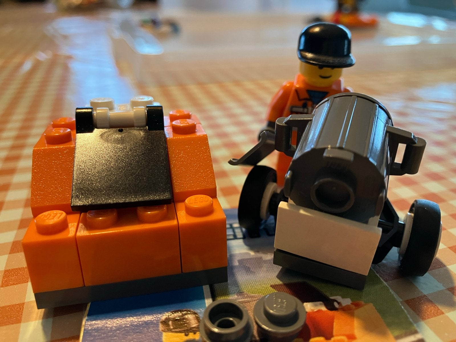 Lego City 5611: Straatveger met Minifiguur, Lego, Ophalen of Verzenden, Compleet, Complete set