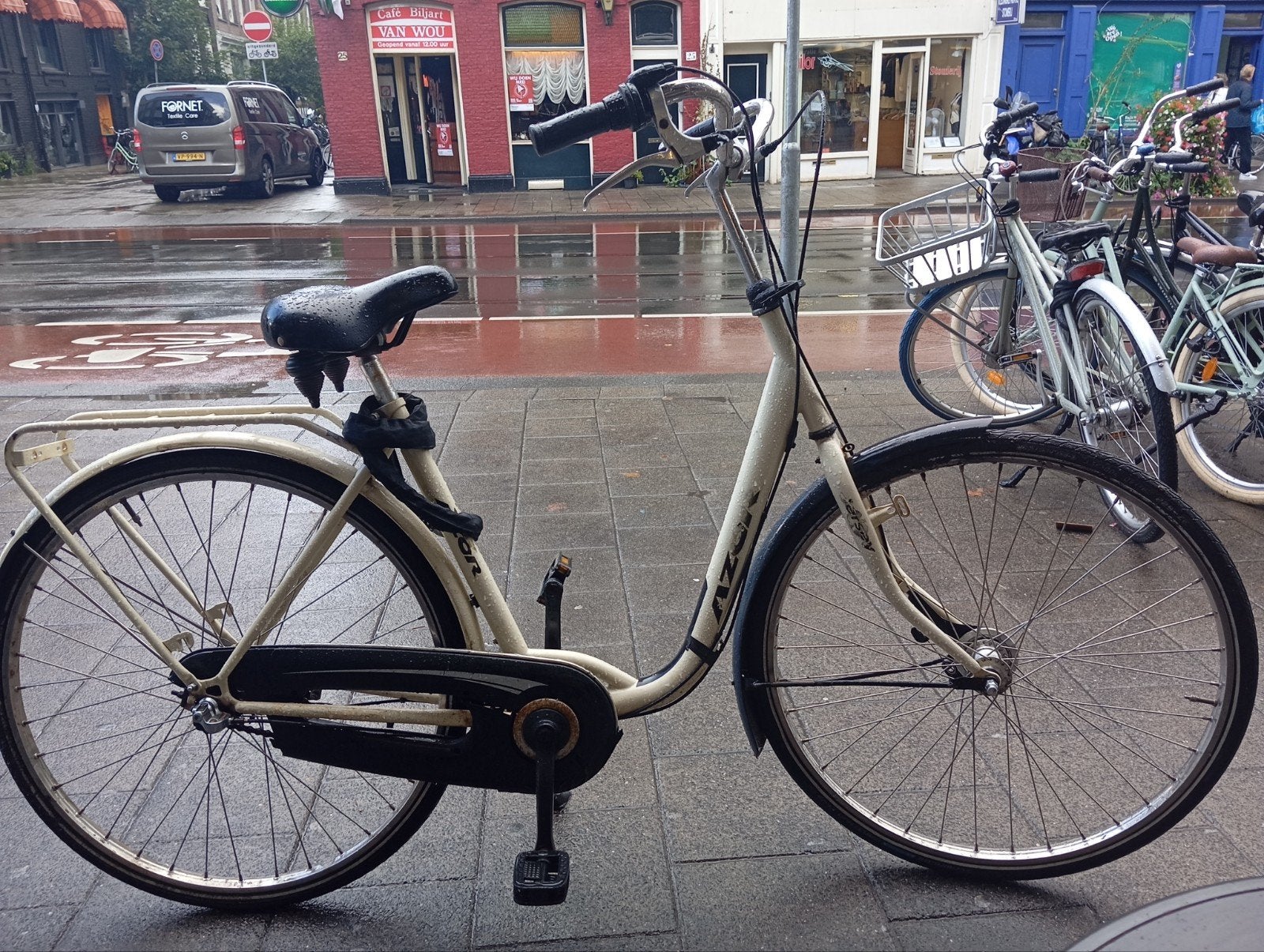azor Stadsfiets frame 52 drie versnellingen, Overige merken, Gebruikt, Versnellingen, Ophalen of Verzenden