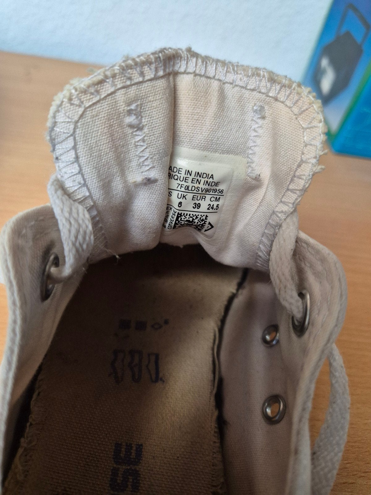 Converse All Star Sneakers - Maat 39, Wit, Converse, Ophalen of Verzenden, Sneakers of Gympen