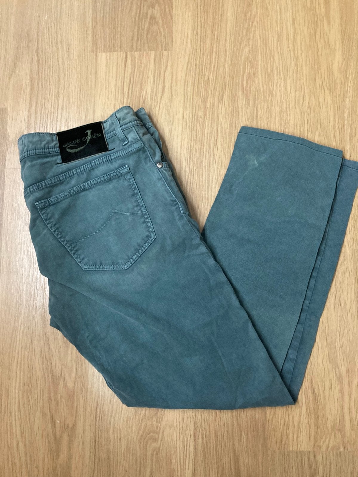 Jacob Cöhen Style J688 (BARD) jeans - 38 - Dark Turquise, Blauw, Ophalen of Verzenden, Zo goed als nieuw, Jacob Cohen