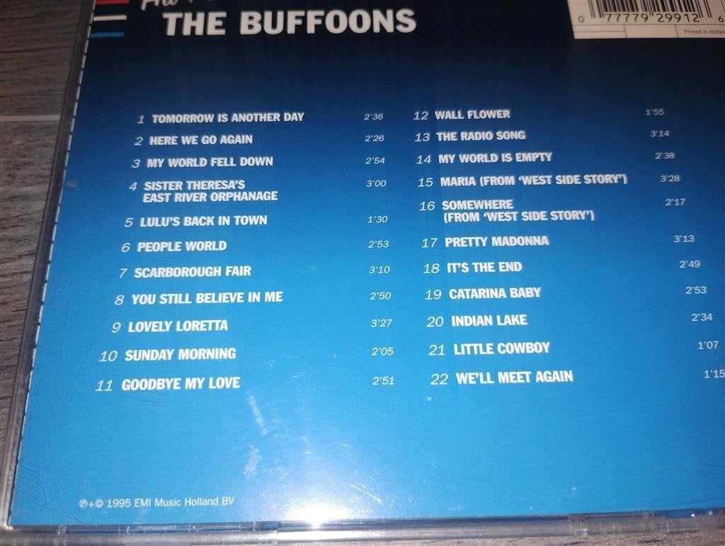 The Buffoons – Original Hit Recordings, Cd's en Dvd's, Ophalen of Verzenden, Zo goed als nieuw