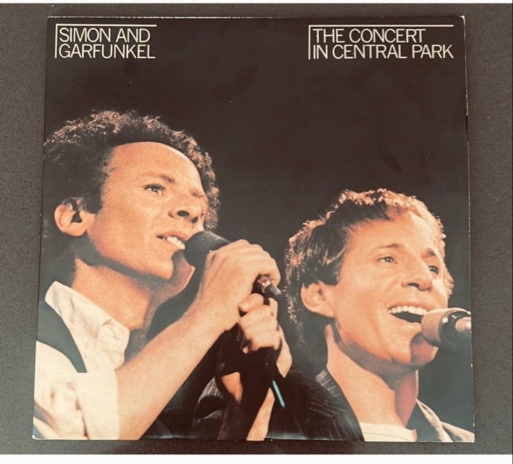 Simon and Garfunkel Concert in Central Park. 2 LP 1st press., Gebruikt, Pop, Originele persing, Ophalen of Verzenden