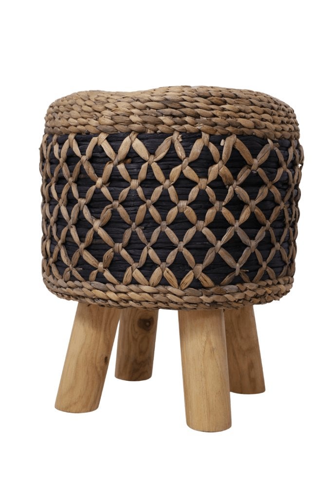 rieten krukje(s), Huis en Inrichting, Woonaccessoires | Schalen en Manden, Nieuw, Rond, Riet, Ophalen of Verzenden