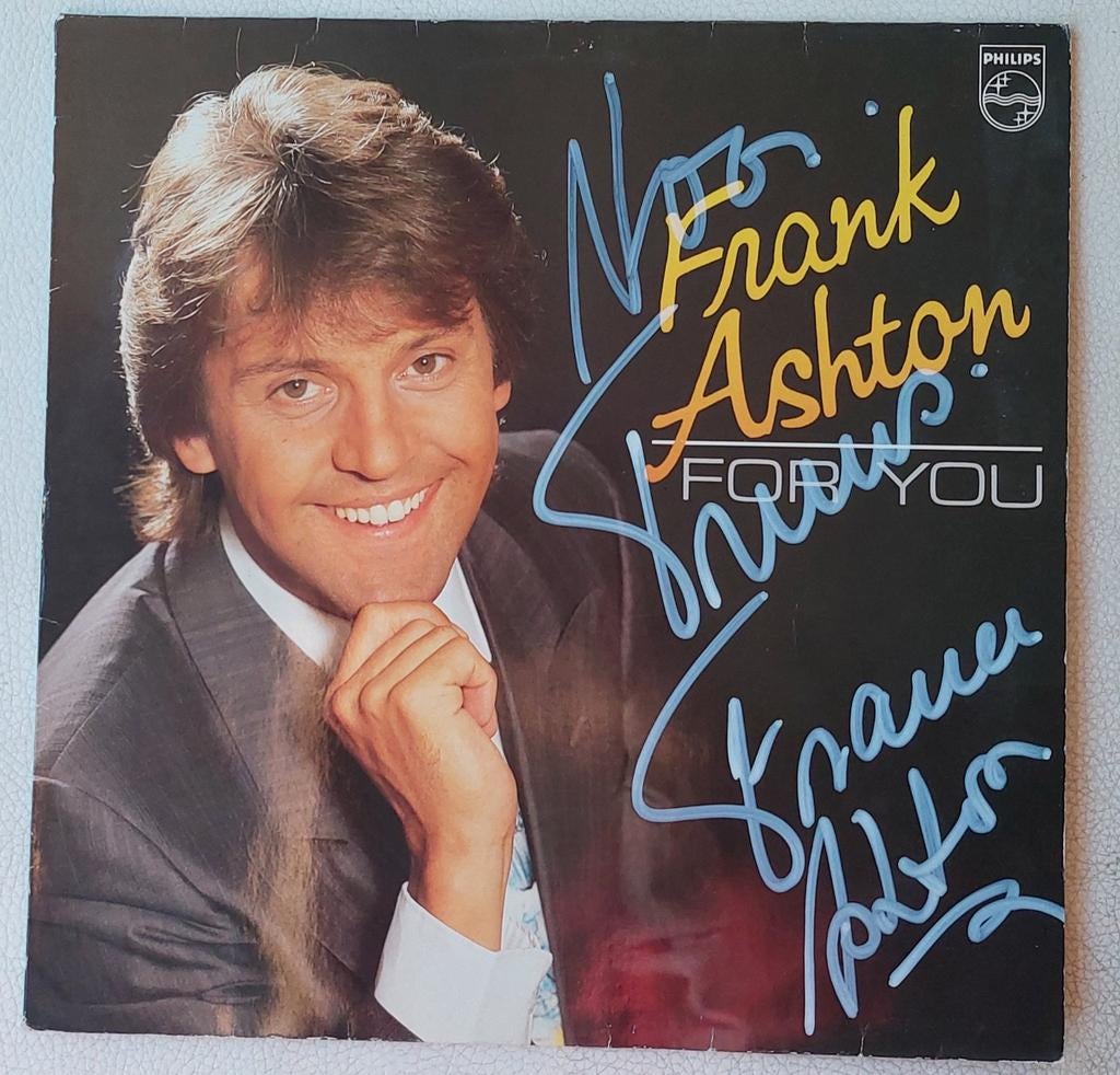 Frank Ashton - For You (Gesigneerd) LP, Ophalen of Verzenden, Gebruikt, 12 inch