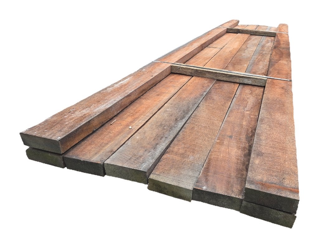 Azobé hardhouten balken 5.0x15.0 cm - nr: HB102, Ophalen, Nieuw, Hardhout, 250 cm of meer