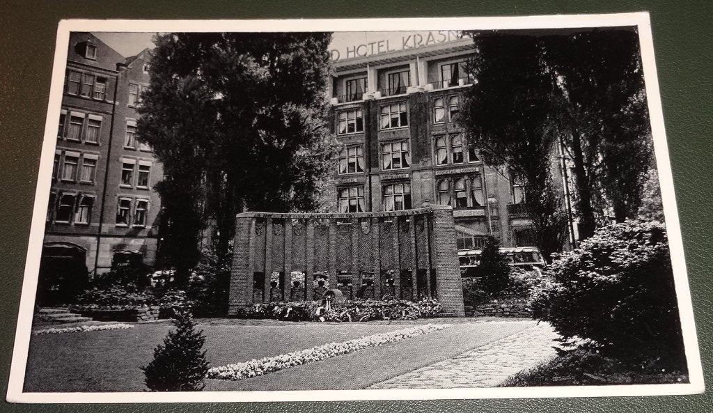 Amsterdam - Monument Damplantsoen - KAm05, Verzamelen, Verzenden, 1920 tot 1940, Ongelopen, Noord-Holland