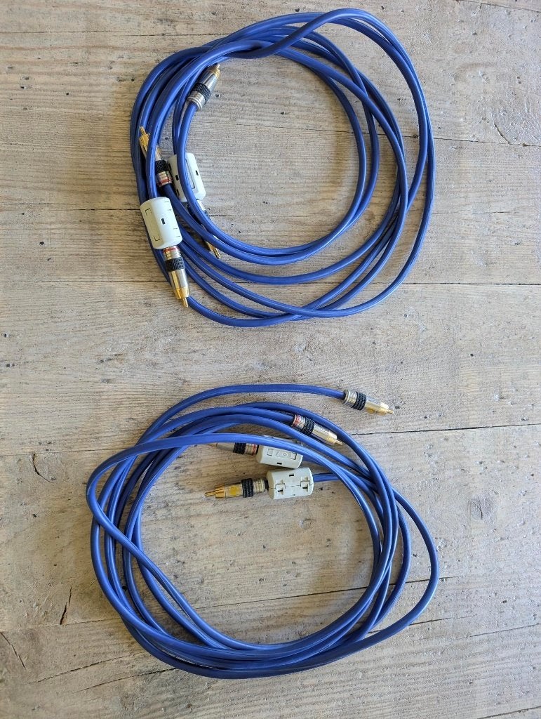 Interlink kabel merkloos 2 meter 2 stuks, Ophalen of Verzenden, Gebruikt, 2 tot 5 meter, Interlink-kabel