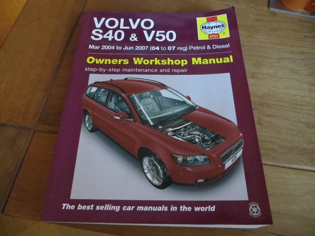 Haynes workshop manual Volv S40, Volvo V50 +diesel 2004-2007, Ophalen of Verzenden