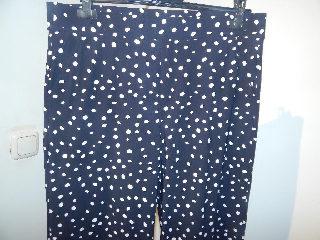 Studio Anneloes travel stof capri broek wit printje XL, Kleding | Dames, Broeken en Pantalons, Studio Anneloes, Maat 46/48 (XL) of groter