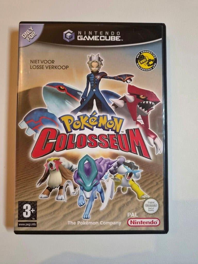 Pokemon Colosseum & Pokemon Box - Gamecube, Avontuur en Actie, Ophalen of Verzenden, Zo goed als nieuw, 3 spelers of meer