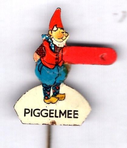 Piggelmee Van Nelle - Rotterdam klemmetje/ speldje ( T_079 ), Verzenden, Zo goed als nieuw, Figuurtje, Speldje of Pin