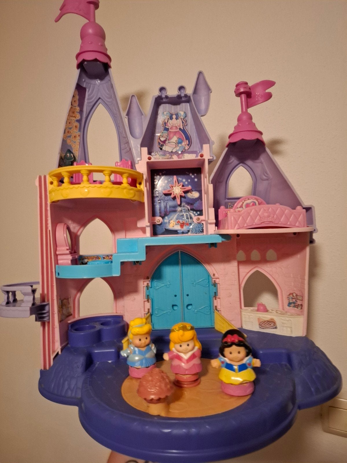 Little people Disney kasteel, Ophalen of Verzenden, Gebruikt