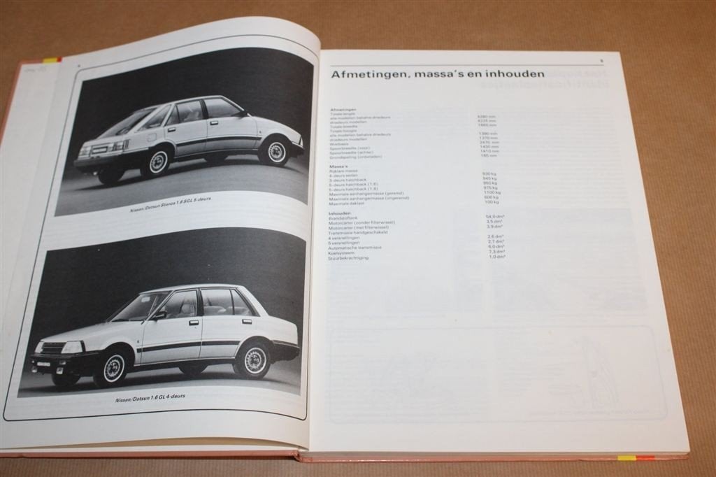 Autohandboek Nissan Stanza — Onderhoud & Reparatie 1982-1984, Ophalen of Verzenden