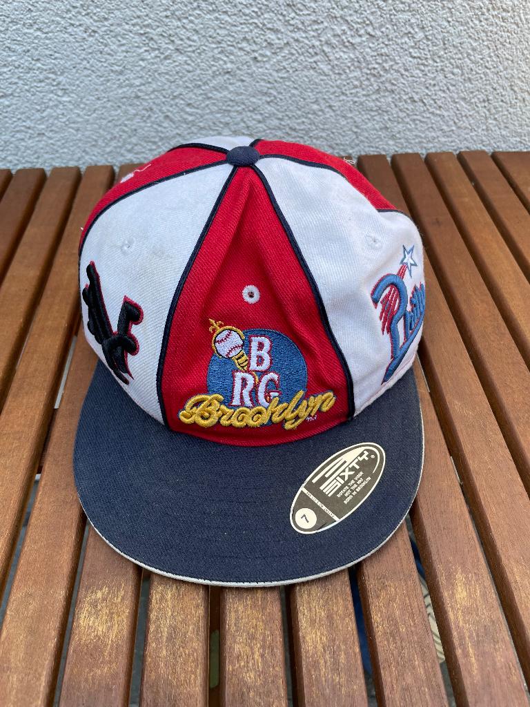 Vintage 90s Hiphop Cap – Brooklyn / Philly –  maat 7, Ophalen of Verzenden, Nieuw, 58 of 59 cm (L, 7¼ of ⅜ inch), Pet