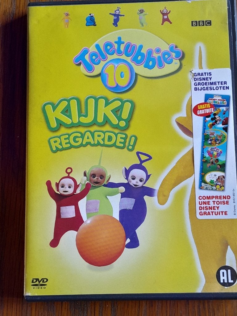Teletubbies kijk dvd, Cd's en Dvd's, Dvd's | Kinderen en Jeugd, Alle leeftijden, Ophalen of Verzenden, Gebruikt