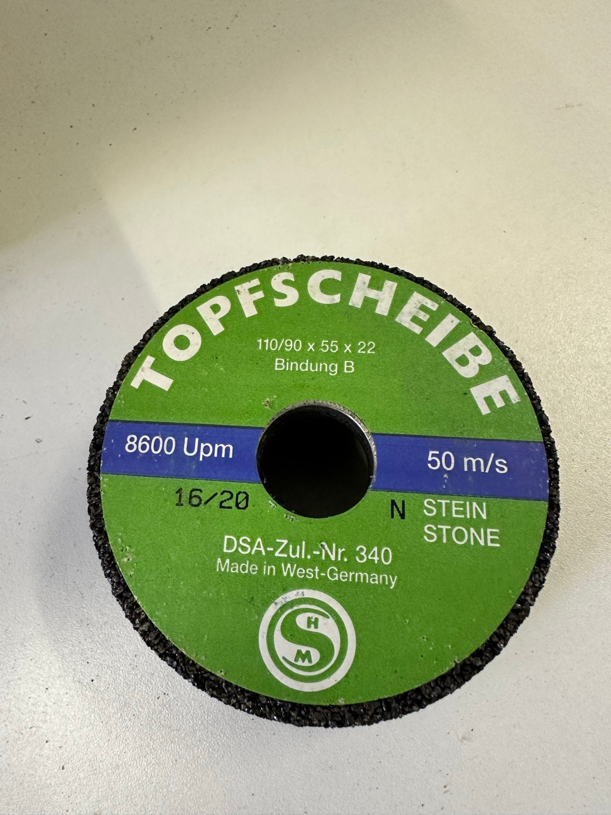 30 Topfscheibe Slijpschijf 110/90x55x22 Steen nieuw 16 eur, Ophalen of Verzenden, Nieuw, Minder dan 700 watt, Overige typen