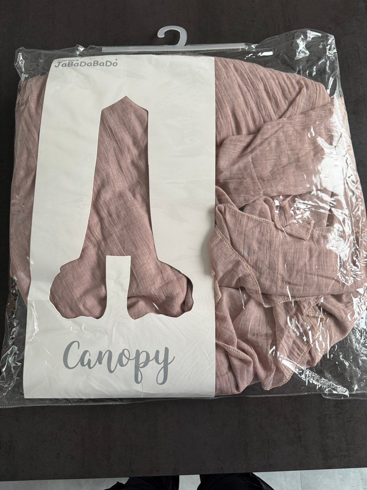 Jabadabado Canopy - Roze hemelbed voor baby/kinderkamer, Ophalen, Nieuw, Minder dan 140 cm, Minder dan 70 cm