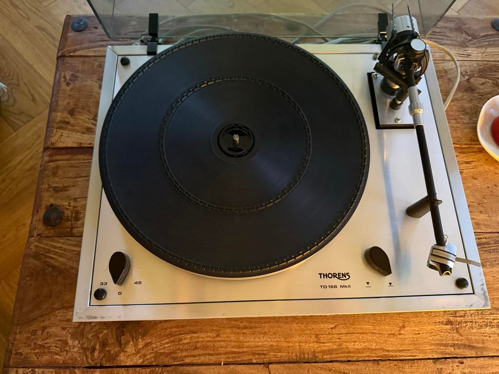 Thorens TD 166 MKII Platenspeler, Ophalen, Gebruikt, Platenspeler, Thorens