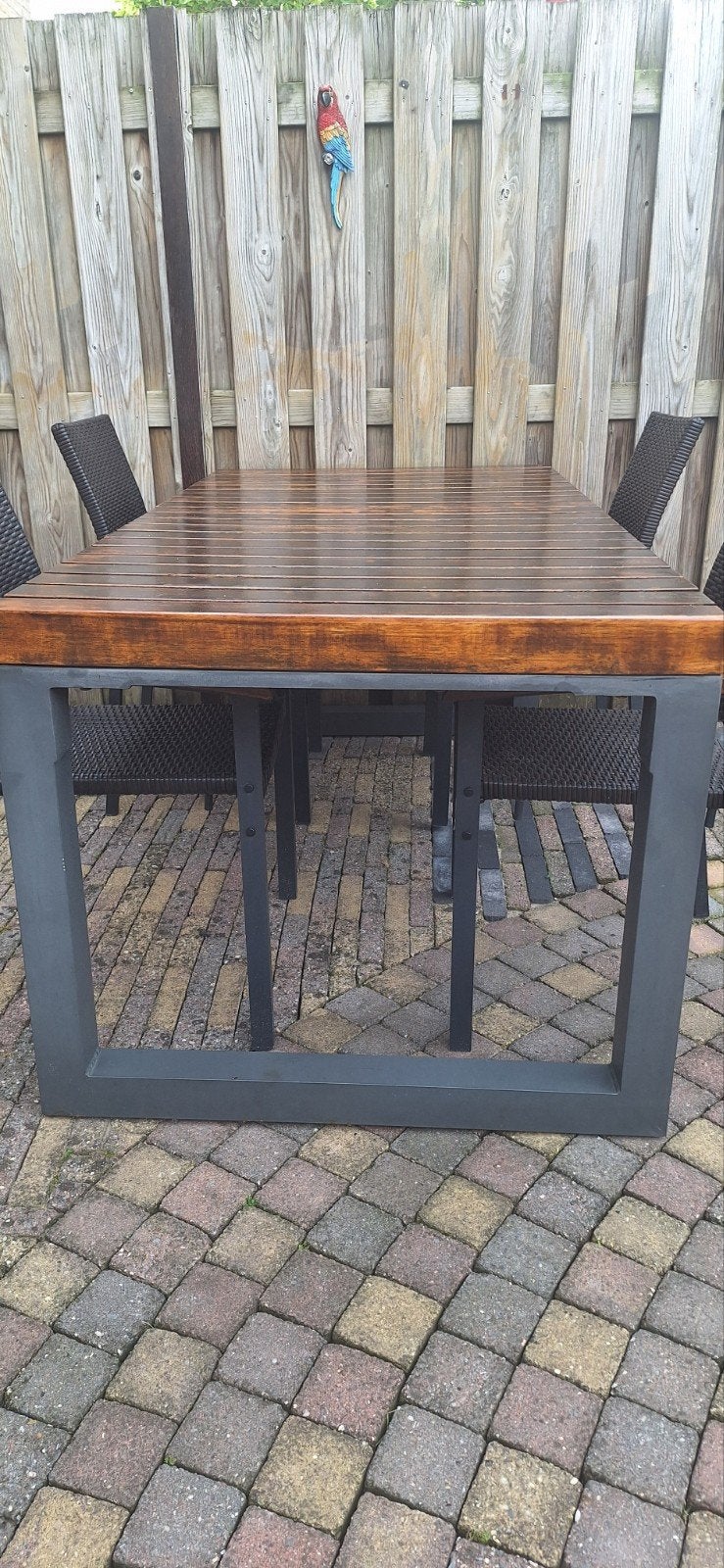 tuinset 5 delig, Tuin en Terras, Ophalen, 4 zitplaatsen, Zo goed als nieuw, Tuinset
