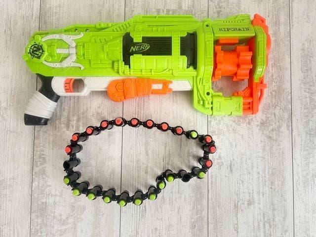 Nerf Ripchain met mega grote dart-band, Kinderen en Baby's, Speelgoed | Buiten | Actiespeelgoed, Ophalen of Verzenden