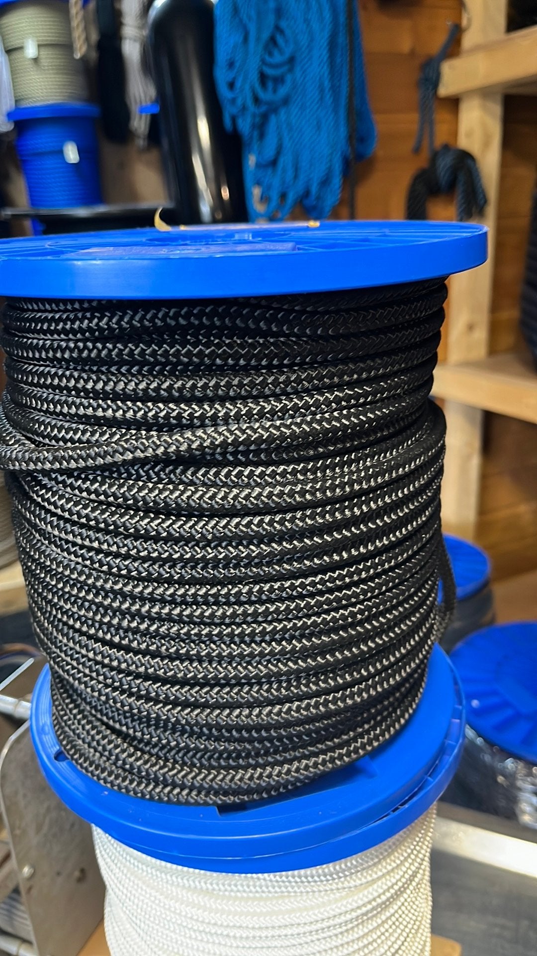 77 meter 8 mm dik ppmf touw, Ophalen of Verzenden, Nieuw, Lijn of Blok