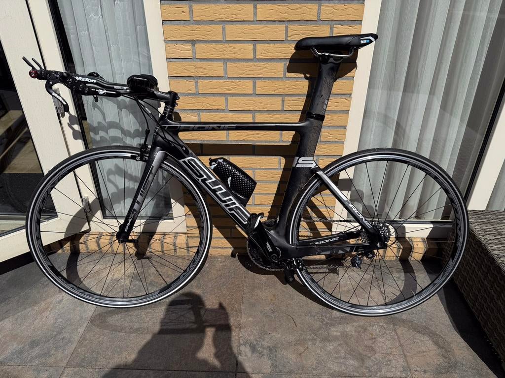 Tijdritfiets, Zo goed als nieuw, Meer dan 20 versnellingen, 53 tot 57 cm, Ophalen