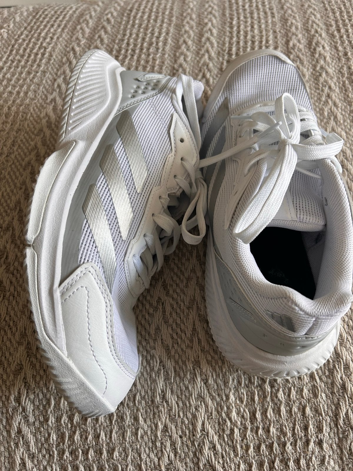 Padel schoenen maat 40 heren wit, zgan, Ophalen of Verzenden, Zo goed als nieuw, Padelschoenen