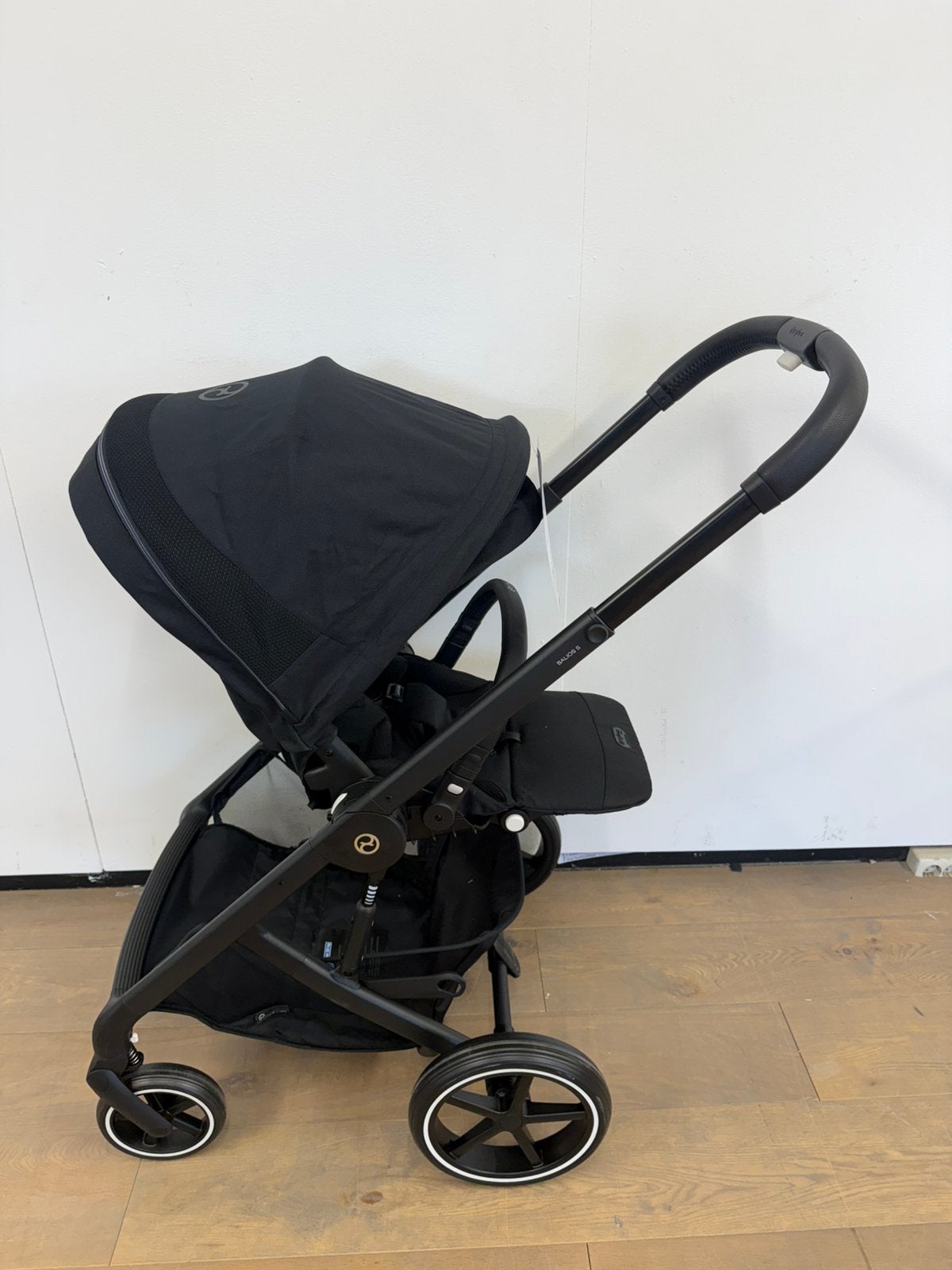 Cybex Balios S Lux kinderwagen - Moon black, Ophalen, Zo goed als nieuw