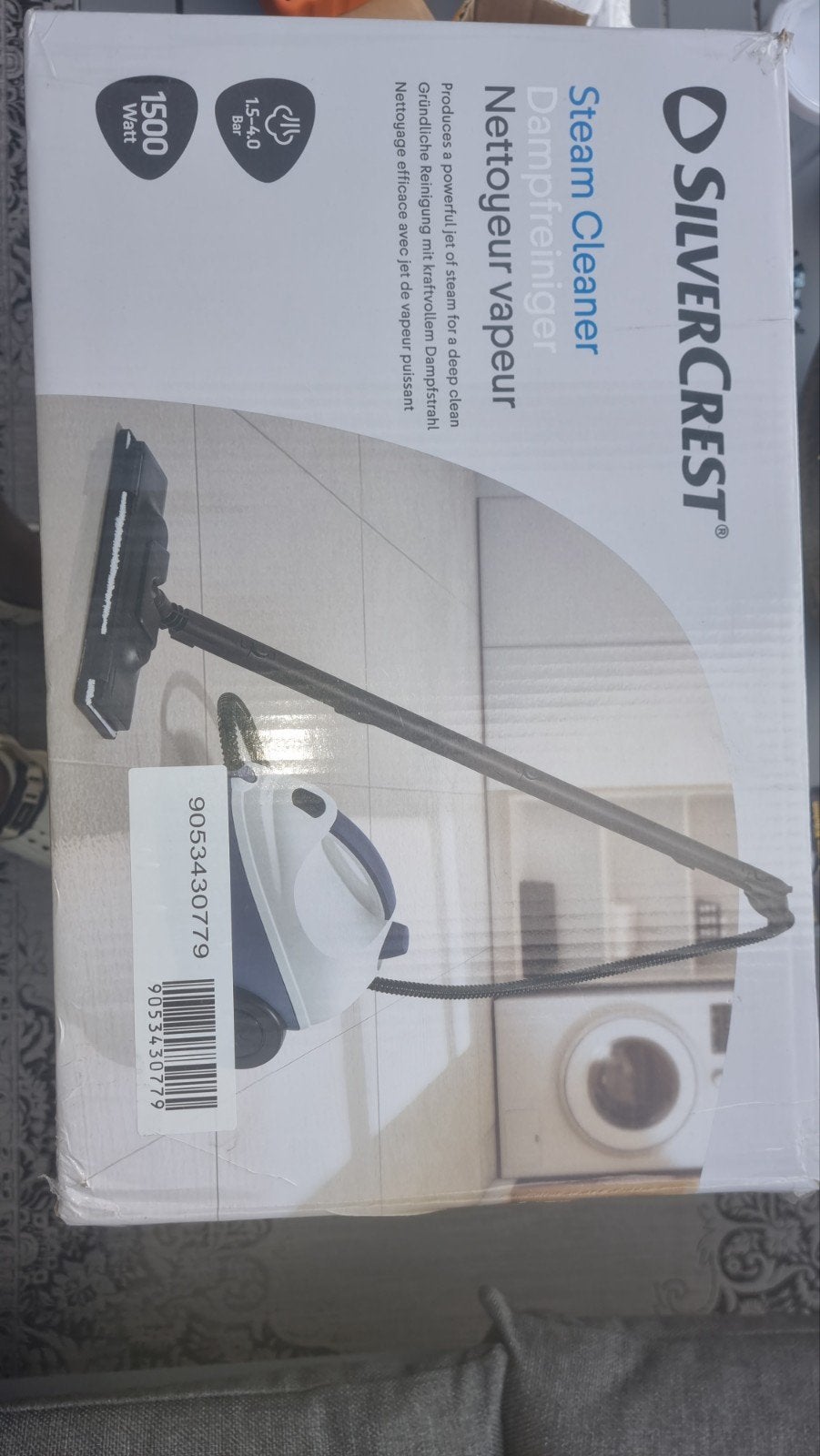 Silvercrest Stoomreiniger 1500 Watt, Ophalen of Verzenden