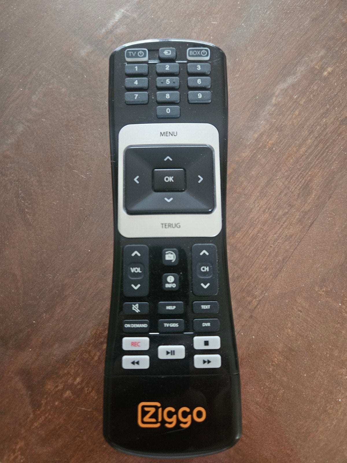 Originele Horizon Ziggo afstandsbediening, Audio, Tv en Foto, Ophalen of Verzenden, Gebruikt, Origineel, Mediaspeler