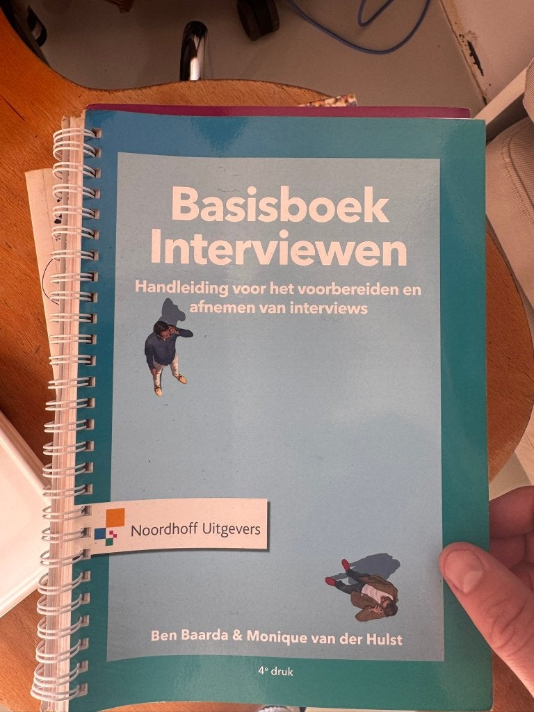 Basisboek voor Interviewen, Boeken, Ophalen of Verzenden, Alpha, Gelezen, HBO