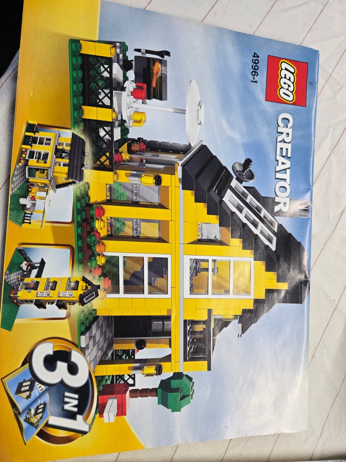 Lego Creator 4996 - Strandhuis 3-in-1 met instructies, Kinderen en Baby's, Gebruikt, Lego, Compleet, Ophalen of Verzenden