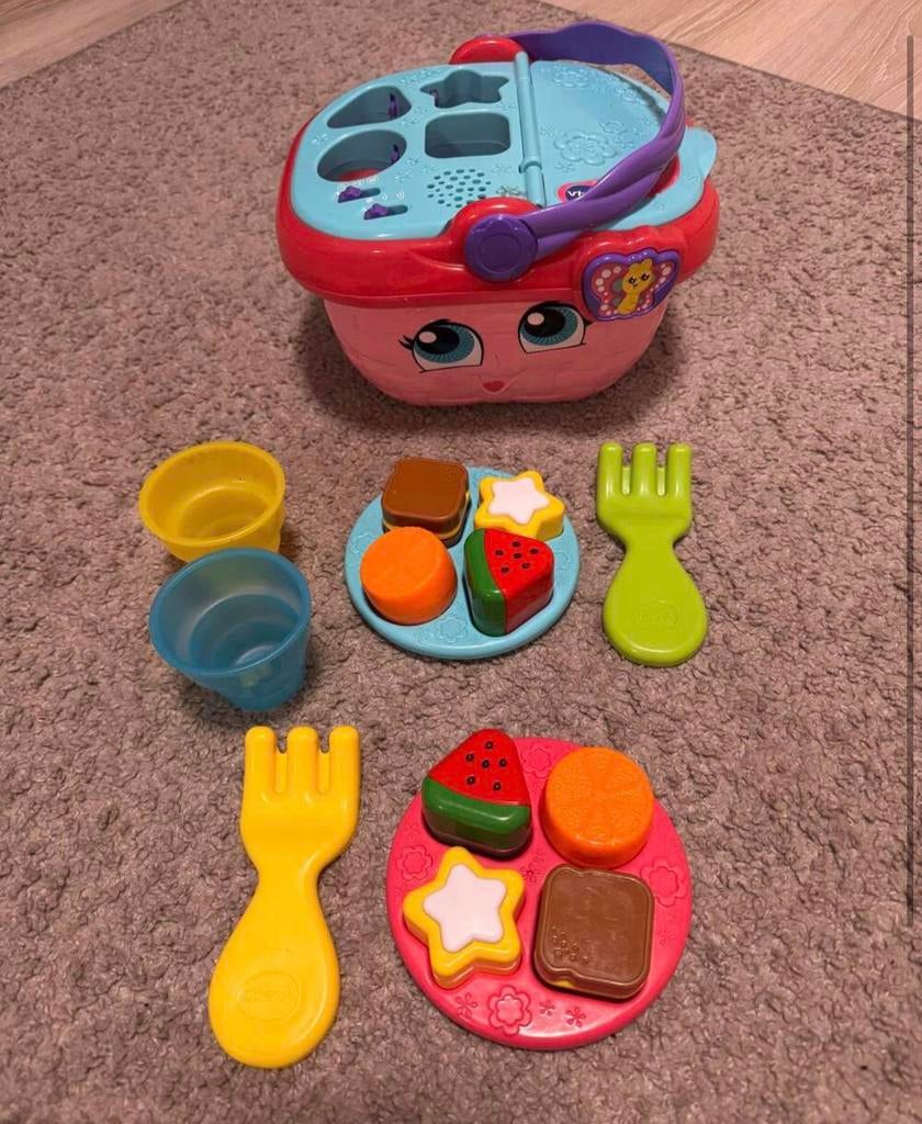 Picknick mand, Kinderen en Baby's, Speelgoed | Vtech, Ophalen of Verzenden, Zo goed als nieuw