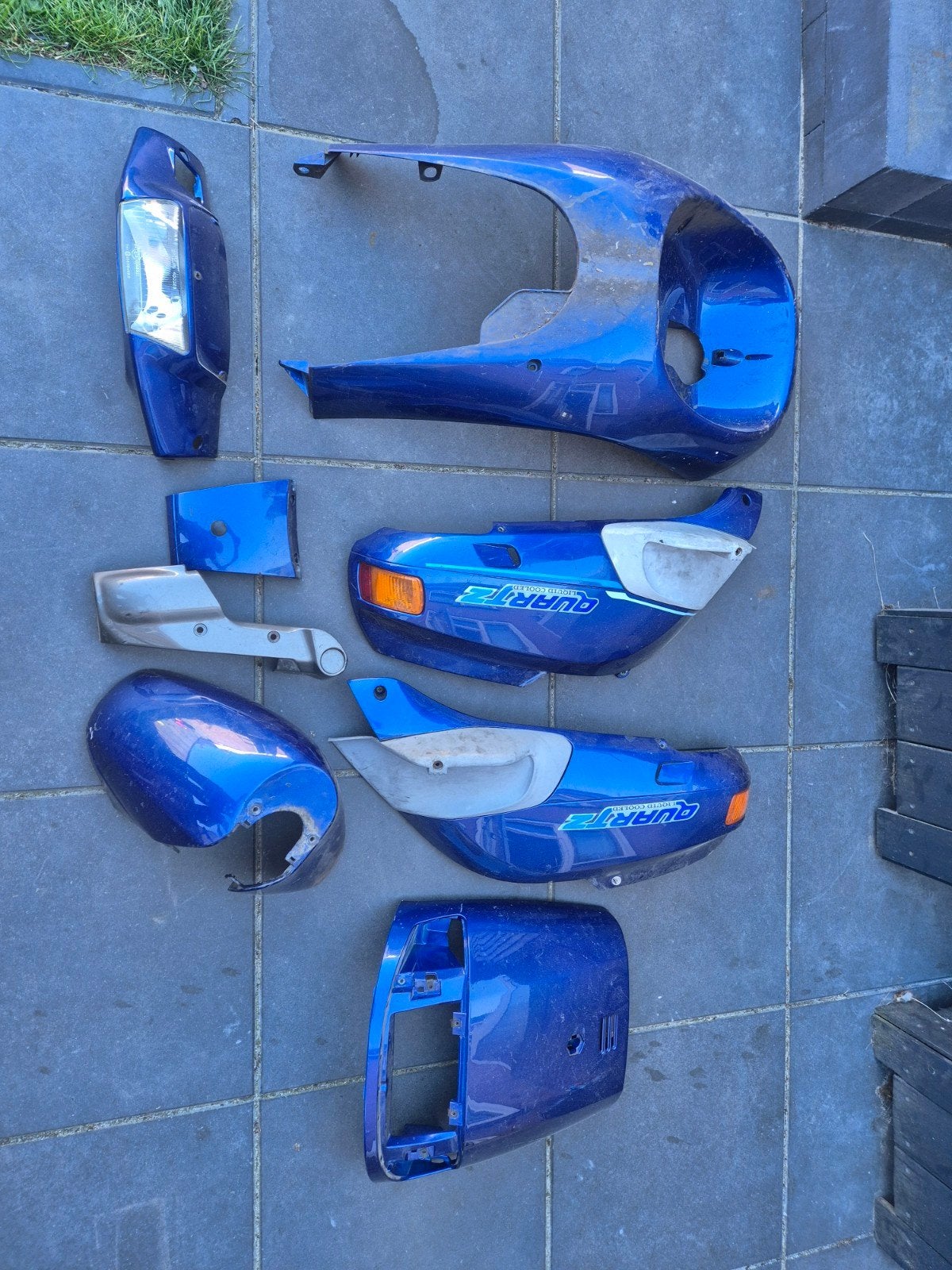 Piaggio quartz kappenset, Ophalen, Zo goed als nieuw, Kap, Piaggio