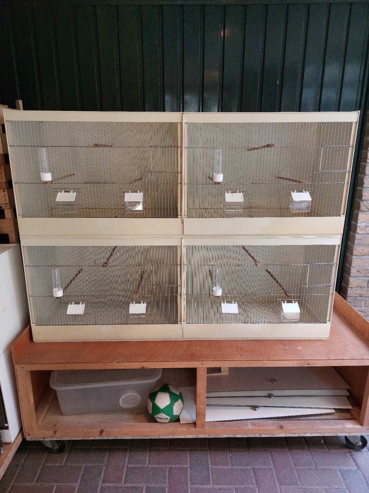 2 Pascal hemel kunstof broedkooien 142, Ophalen of Verzenden, Gebruikt, Kunststof, Broedkooi of Kweekkooi
