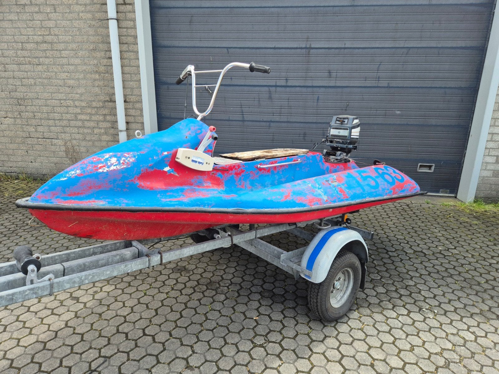 VINTAGE WATERSCOOTER, Watersport en Boten, Jetski's en Waterscooters, Ophalen of Verzenden, Benzine