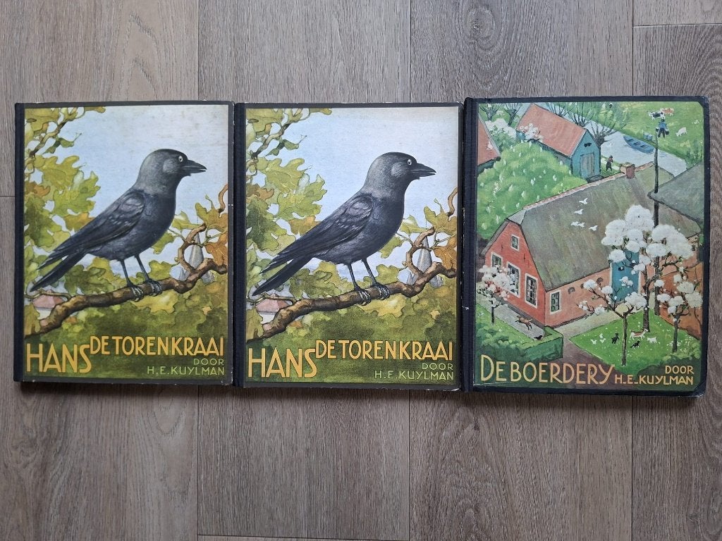 H.E. Kuylman - 3 boeken, Boeken, Ophalen, Gelezen, H.E. Kuylman, Plaatjesalbum