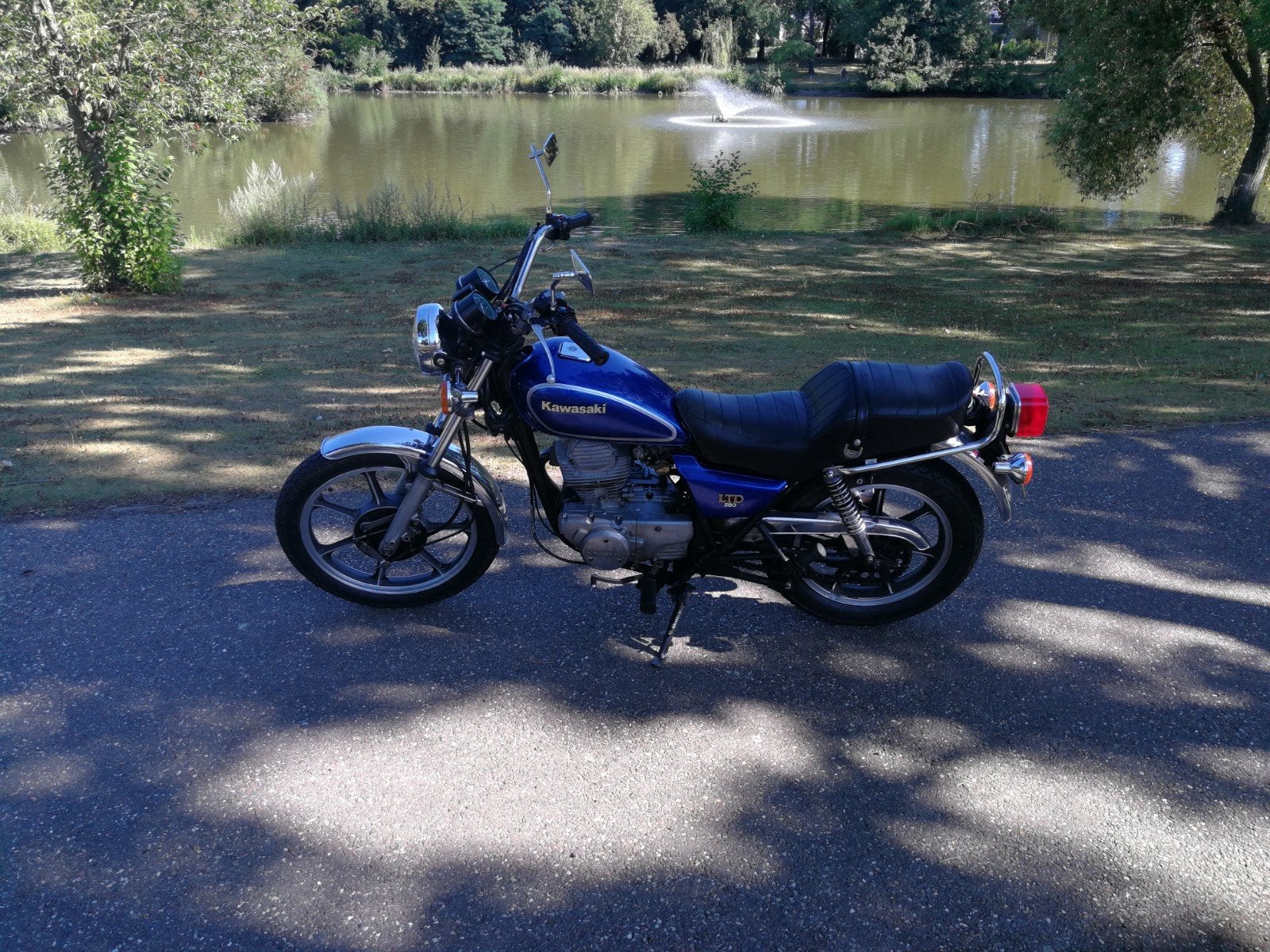 motoren motor oldtimer Kawasaki LTD 250 cc oldtimer 1982 ori, Ophalen of Verzenden
