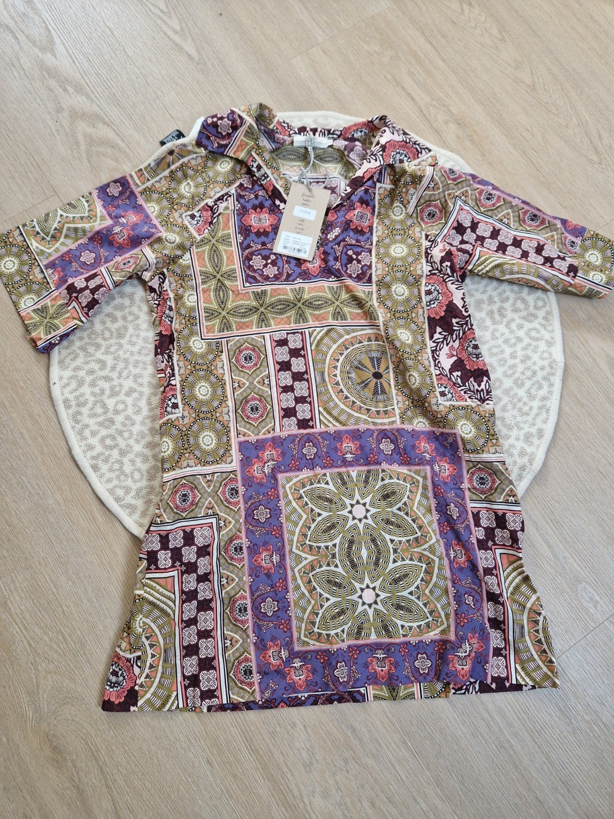 Devotion Twins Flowers Jurkje Paars Maat Small, Paars, Nieuw, Ophalen of Verzenden, Maat 36 (S)