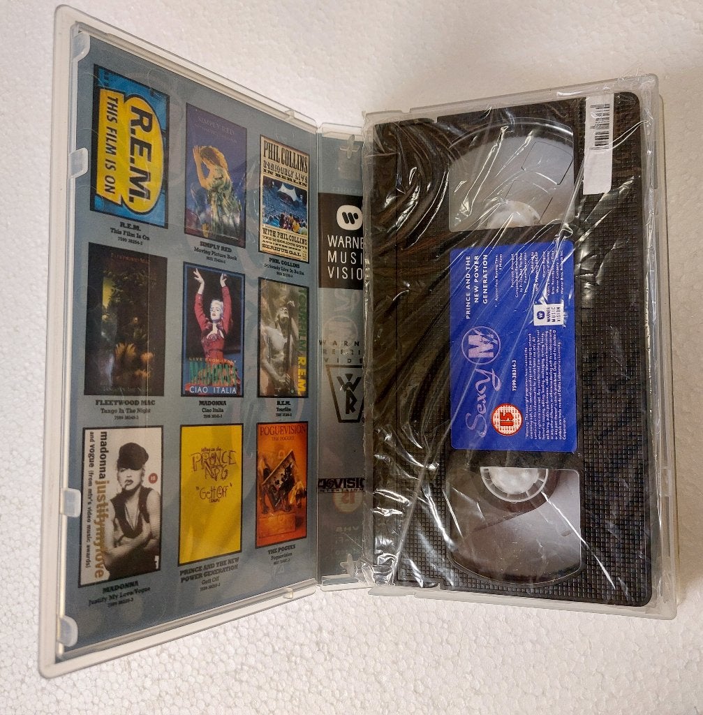 Prince VIDEO GESEALED ! New Power Generation 1992 NPG, Gebruiksvoorwerp, Verzenden, Nieuw, NvT