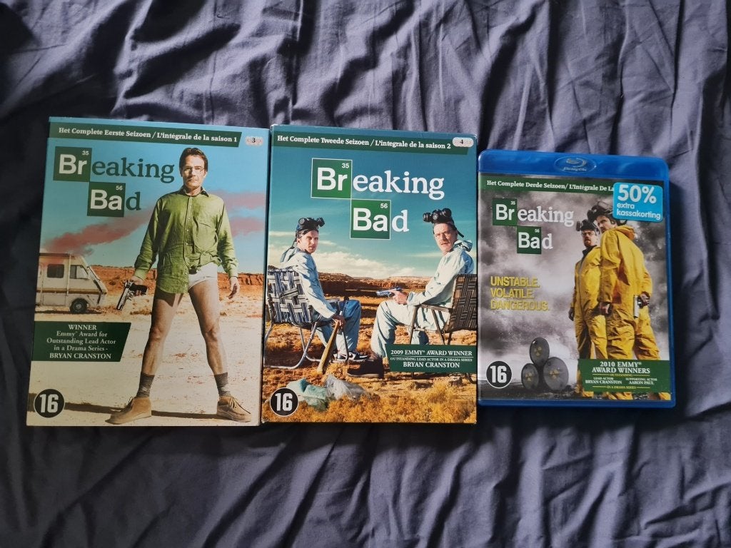 3 seizoenen "Breaking Bad"., Ophalen, Vanaf 16 jaar, Misdaad, Seizoen 1